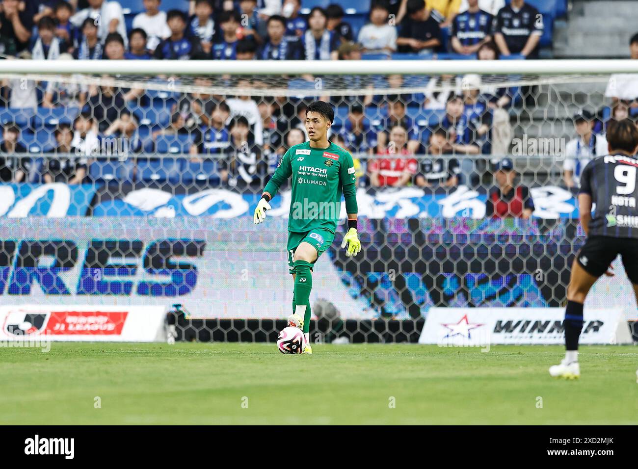 Suita, Japon. 16 juin 2024. Masato Sasaki (Reysol) Football/Football : japonais '2024 Meiji Yasuda J1 League' match entre Gamba Osaka 2-1 Kashiwa Reysol au Panasonic Stadium Suita à Suita, Japon . Crédit : Mutsu Kawamori/AFLO/Alamy Live News Banque D'Images