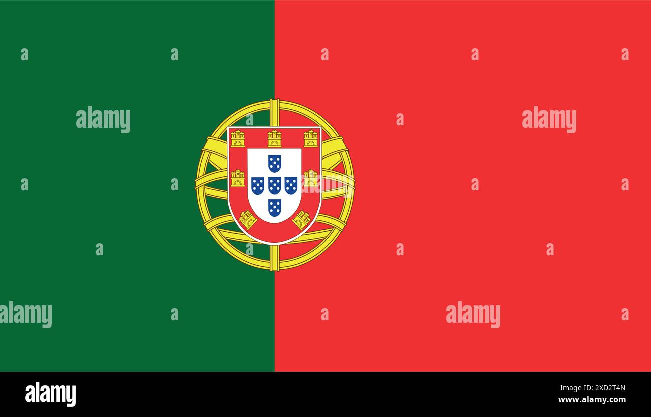 Drapeau national du Portugal, polyester de qualité supérieure