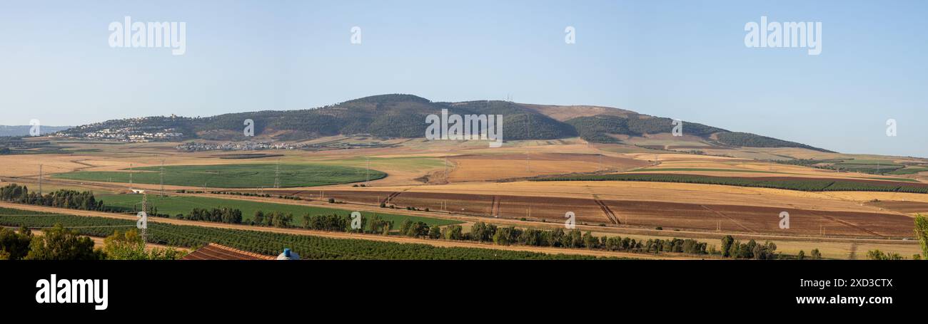 Vallée De Jezreel, Israël Banque D'Images