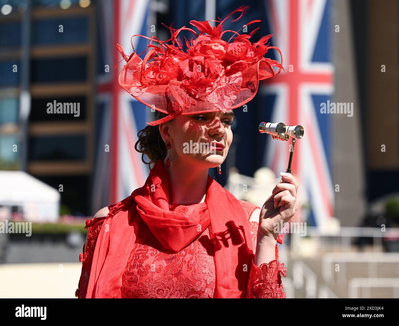 Ascot, Royaume-Uni. 20 juin 2024. Courses de chevaux participant au troisième jour du Royal Ascot, hippodrome d'Ascot. Crédit : Doug Peters/EMPICS/Alamy Live News Banque D'Images