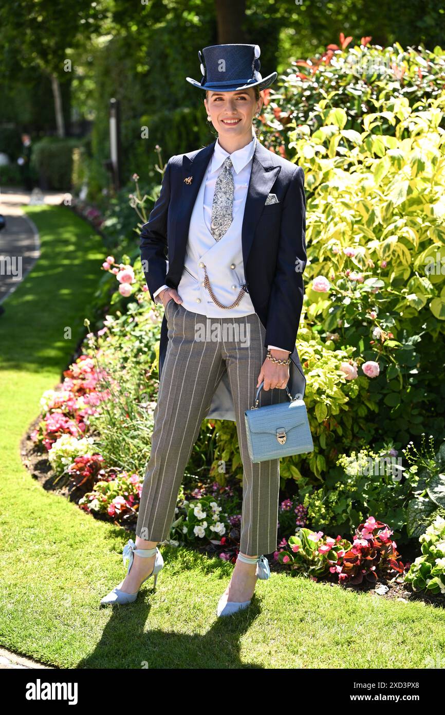 Ascot, Royaume-Uni. 20 juin 2024. Courses de chevaux participant au troisième jour du Royal Ascot, hippodrome d'Ascot. Crédit : Doug Peters/EMPICS/Alamy Live News Banque D'Images