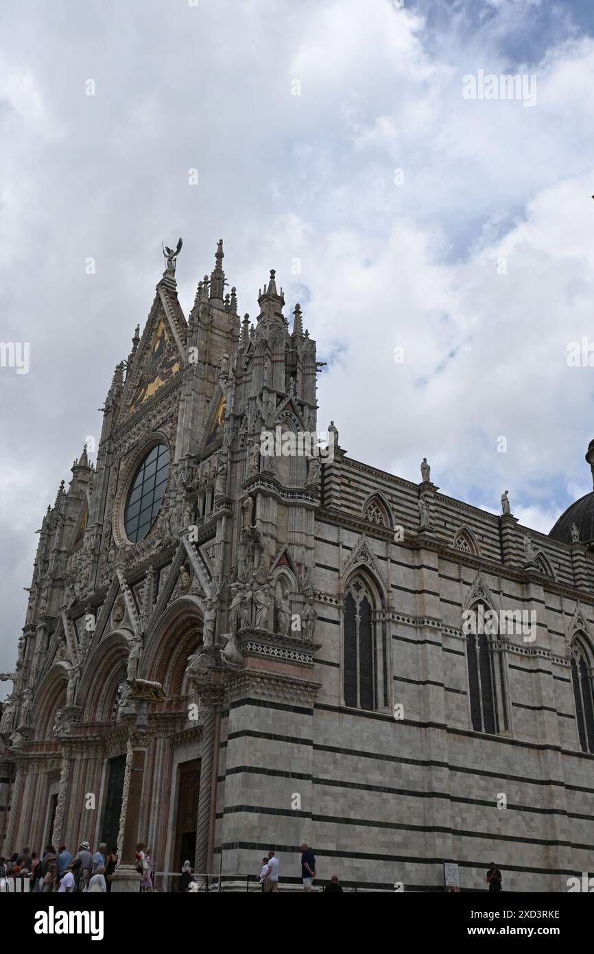 Eurore, Italie, Sienne le centre historique partie 2 Banque D'Images