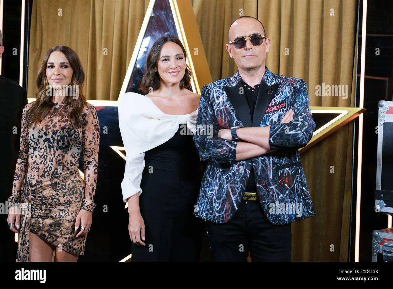 Tamara Falco assiste à l'émission télévisée 'Got Talent10' présentée par Mediaset au Teatro Nuevo Apolo le 20 juin 2024 à Madrid, en Espagne Banque D'Images