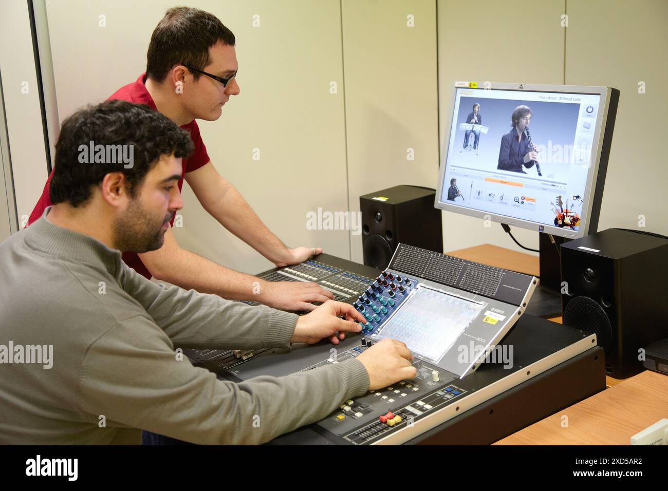 Logiciel avancé de composition musicale, télévision numérique et services multimédias, Vicomtech-IK4 Visual interaction and communication technologies Centre, Applied Banque D'Images