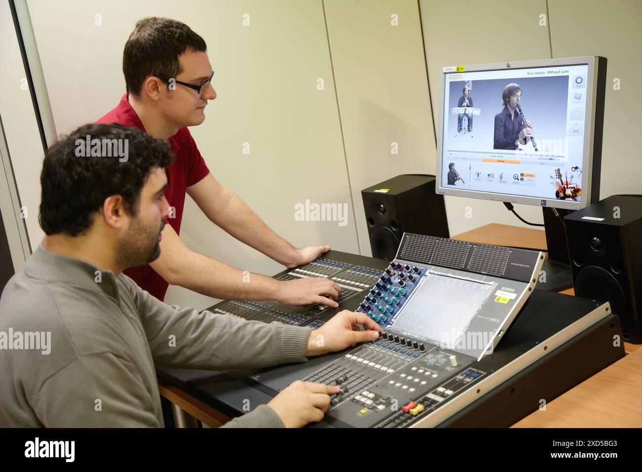 Logiciel avancé de composition musicale, télévision numérique et services multimédias, Vicomtech-IK4 Visual interaction and communication technologies Centre, Applied Banque D'Images