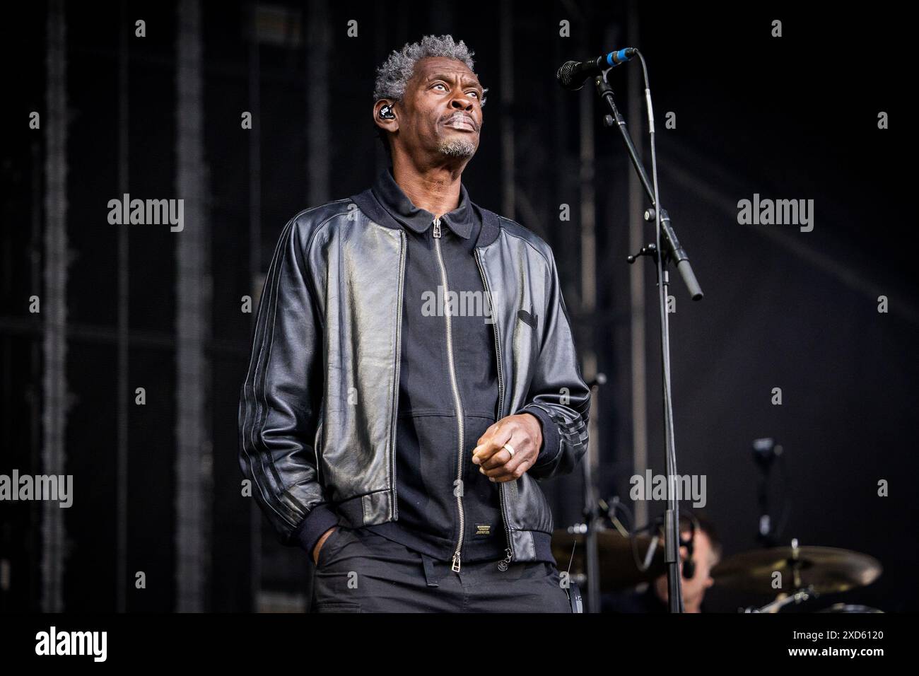 Grantley Marshall alias Daddy G de massive Attack en juin 2024 Banque D'Images