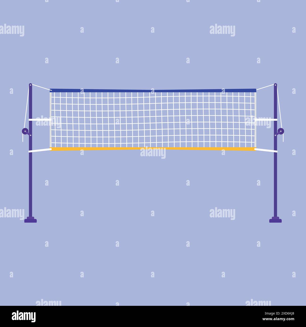 Vecteur d'icône de filet de volley-ball. illustration de balle de jeu de volley-ball. icône ballon de sport de volley-ball Illustration de Vecteur