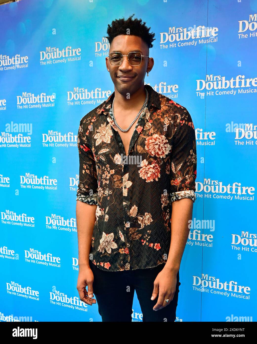 LONDRES, ROYAUME-UNI. 20 juin 2024. Matthew Morrison assiste à la 1ère représentation de 'MRS Doubtfire : The musical' au Shaftesbury Theatre, Londres, Royaume-Uni. Crédit : Voir Li/Picture Capital/Alamy Live News Banque D'Images