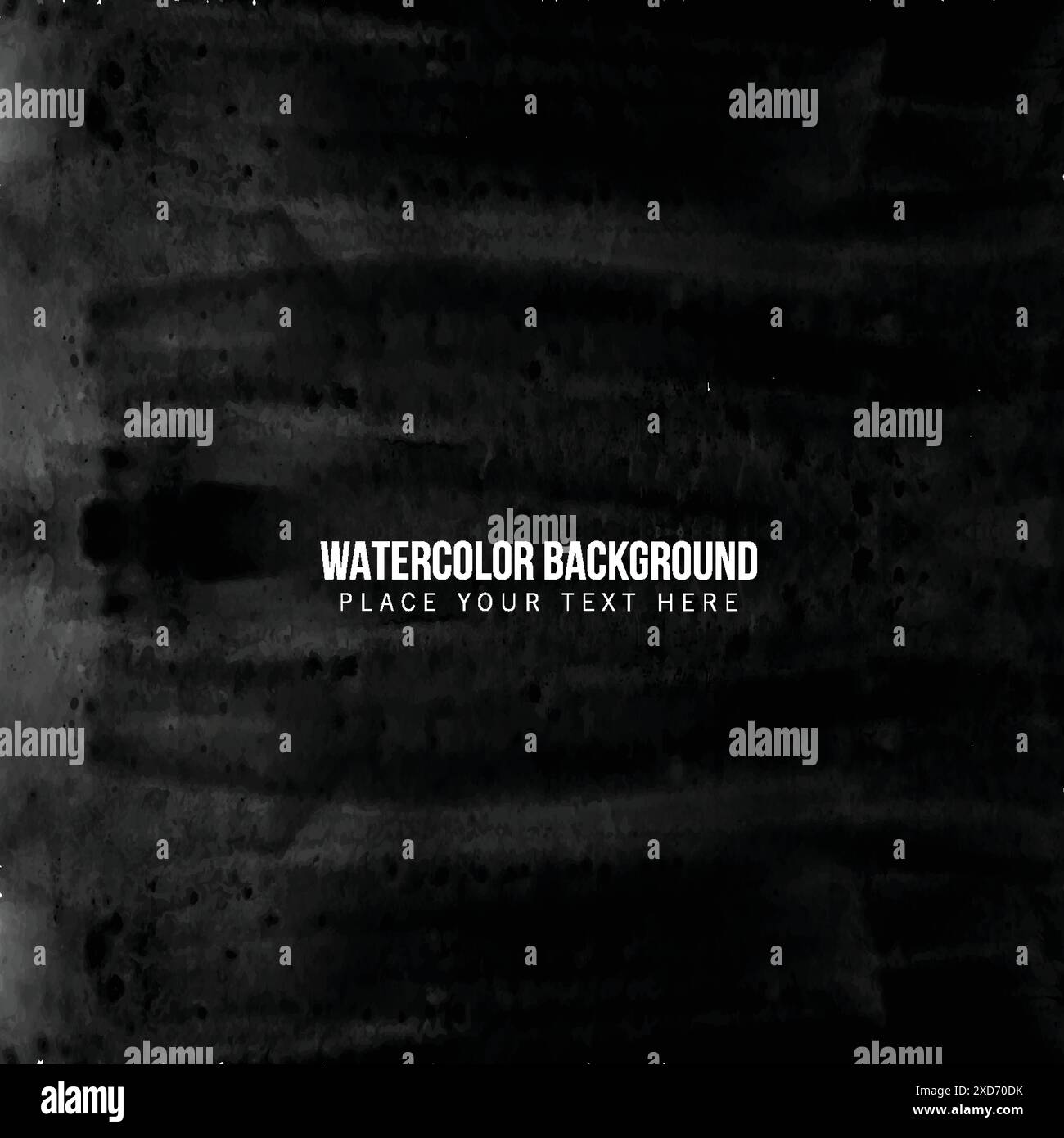 illustration de conception vectorielle d'aquarelle noire Illustration de Vecteur