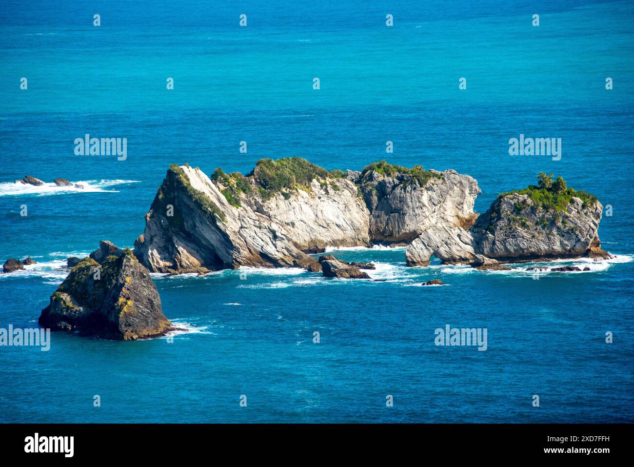 Belvédère de Knights point dans la région de la côte ouest - Nouvelle-Zélande Banque D'Images