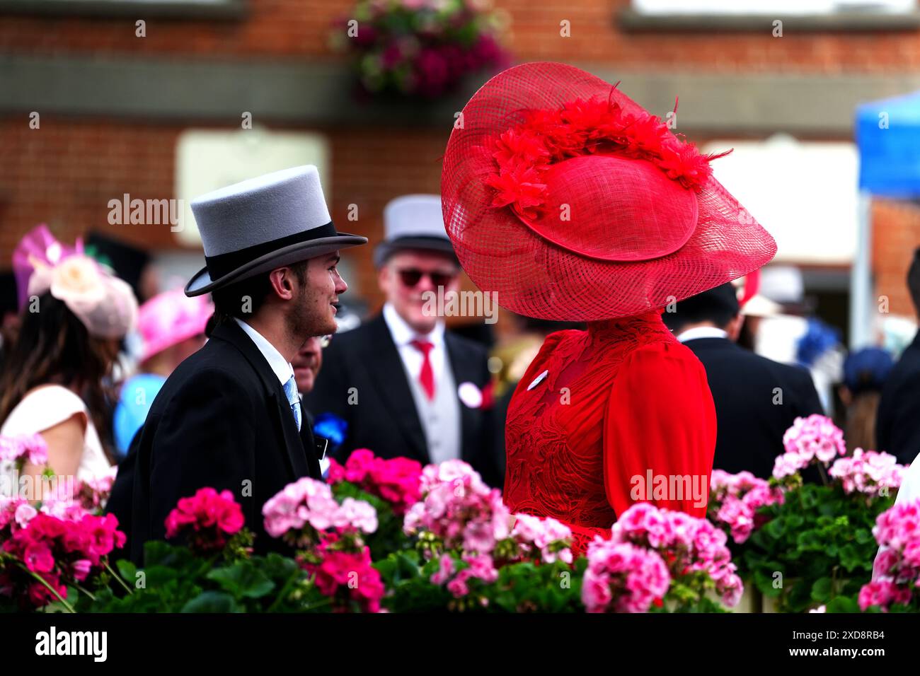 Courses hippiques le quatrième jour de Royal Ascot à Ascot Racecourse, Berkshire. Date de la photo : vendredi 21 juin 2024. Banque D'Images