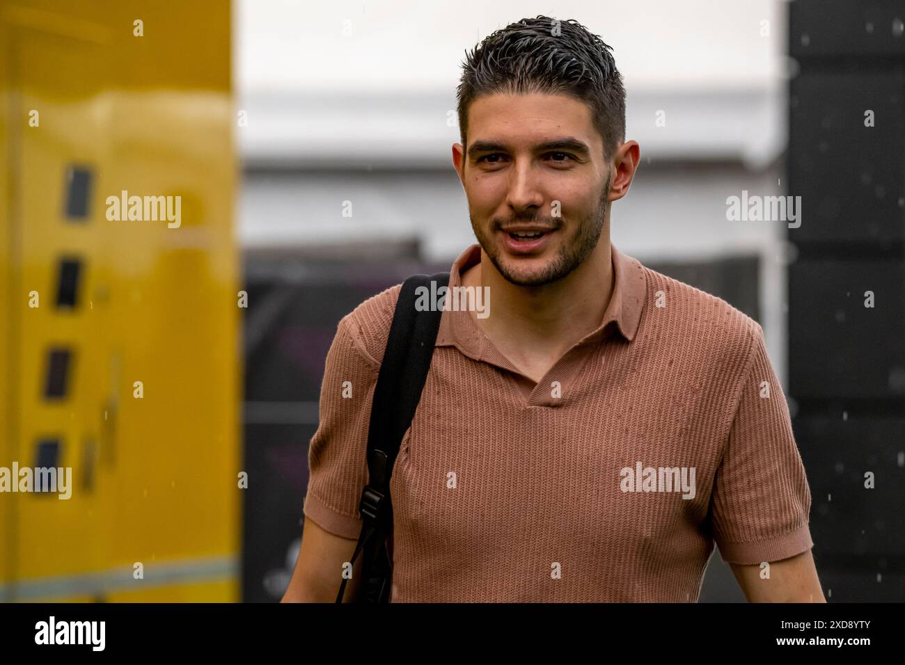 Montmelo, Espagne, 21 juin 2024, Esteban Ocon, de France, concourt pour Alpine . The Build Up, 10e manche du championnat de formule 1 2024. Crédit : Michael Potts/Alamy Live News Banque D'Images