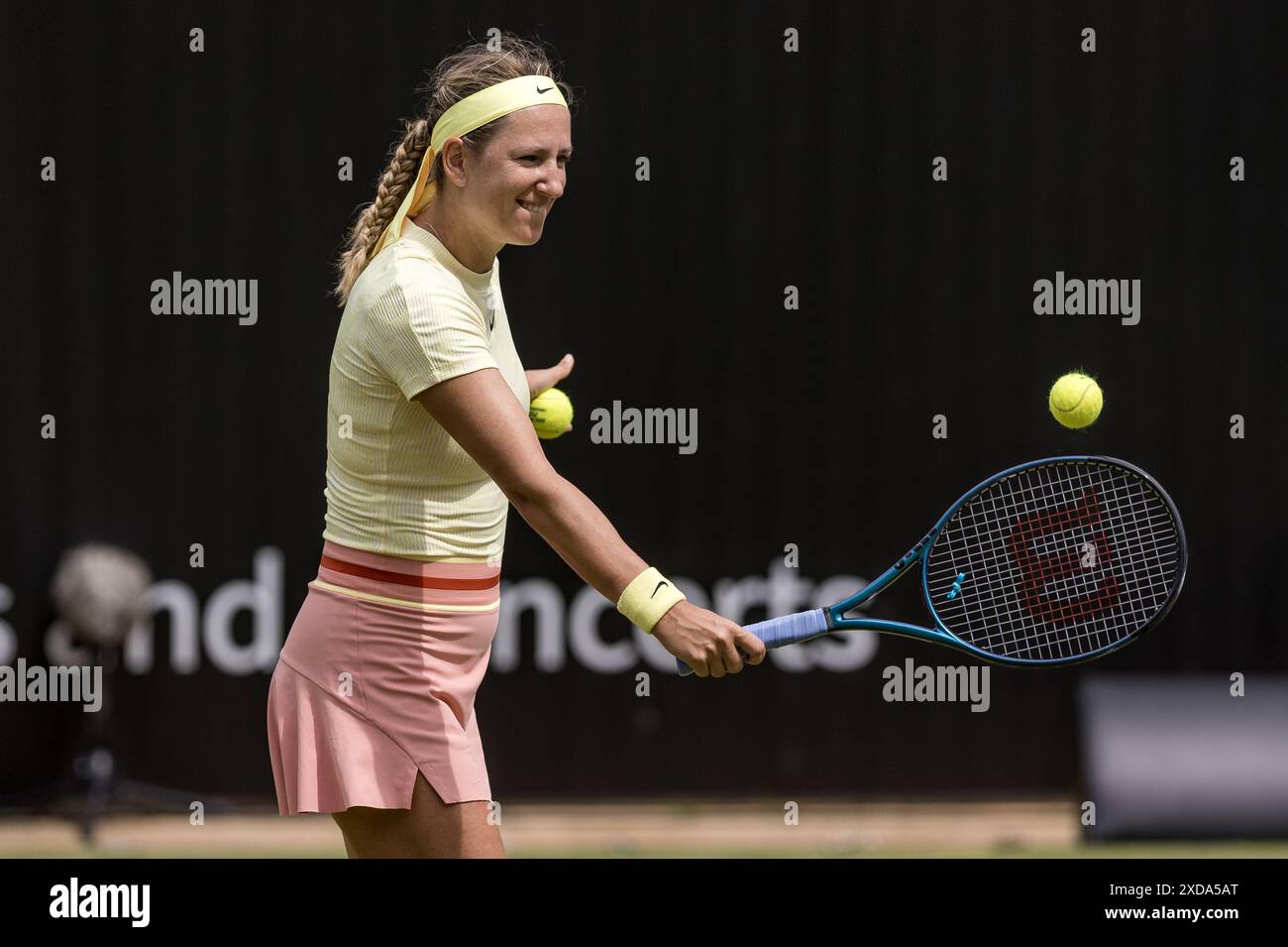 Berlin, Allemagne. 21 juin 2024. Rot Weiss Tennis Club, Grunewald, Berlin, Allemagne ; ecotrans WTA Ladies 500 Tennis German Open Berlin, jour 5 ; Victoria Azarenka. Action plus/Alamy Live News Banque D'Images
