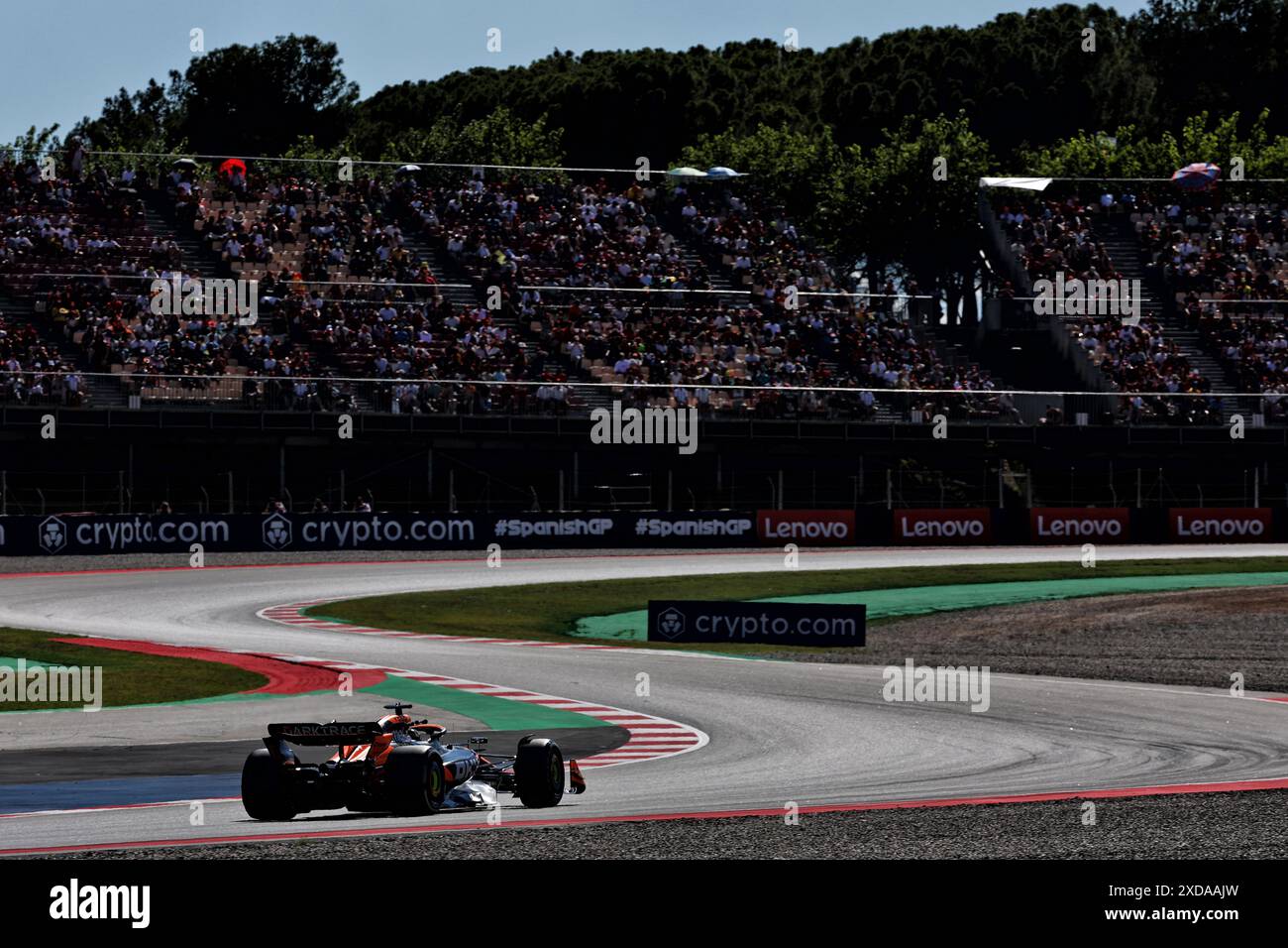 Barcelone, Espagne. 21 juin 2024. Oscar Piastri (AUS) McLaren MCL38. Championnat du monde de formule 1 21.06.2024, Rd 10, Grand Prix d'Espagne, Barcelone, Espagne, journée d'entraînement. Le crédit photo devrait se lire : XPB/Alamy Live News. Banque D'Images