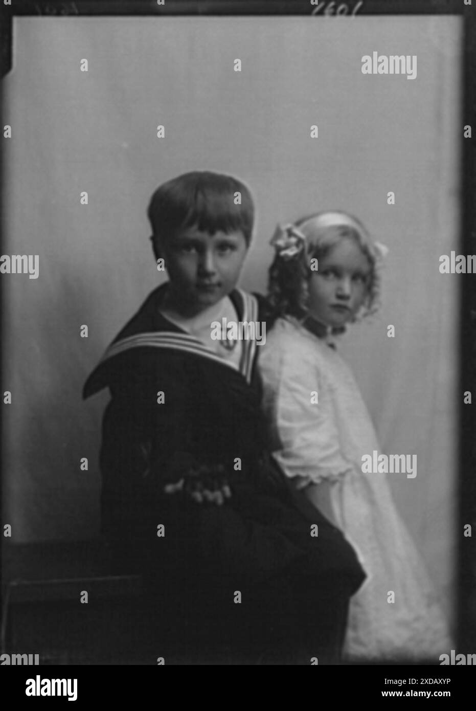 Smith, Scott, Maître, et Miss Betty Smith, photographie de portrait. Collection de photographies Genthe. Banque D'Images