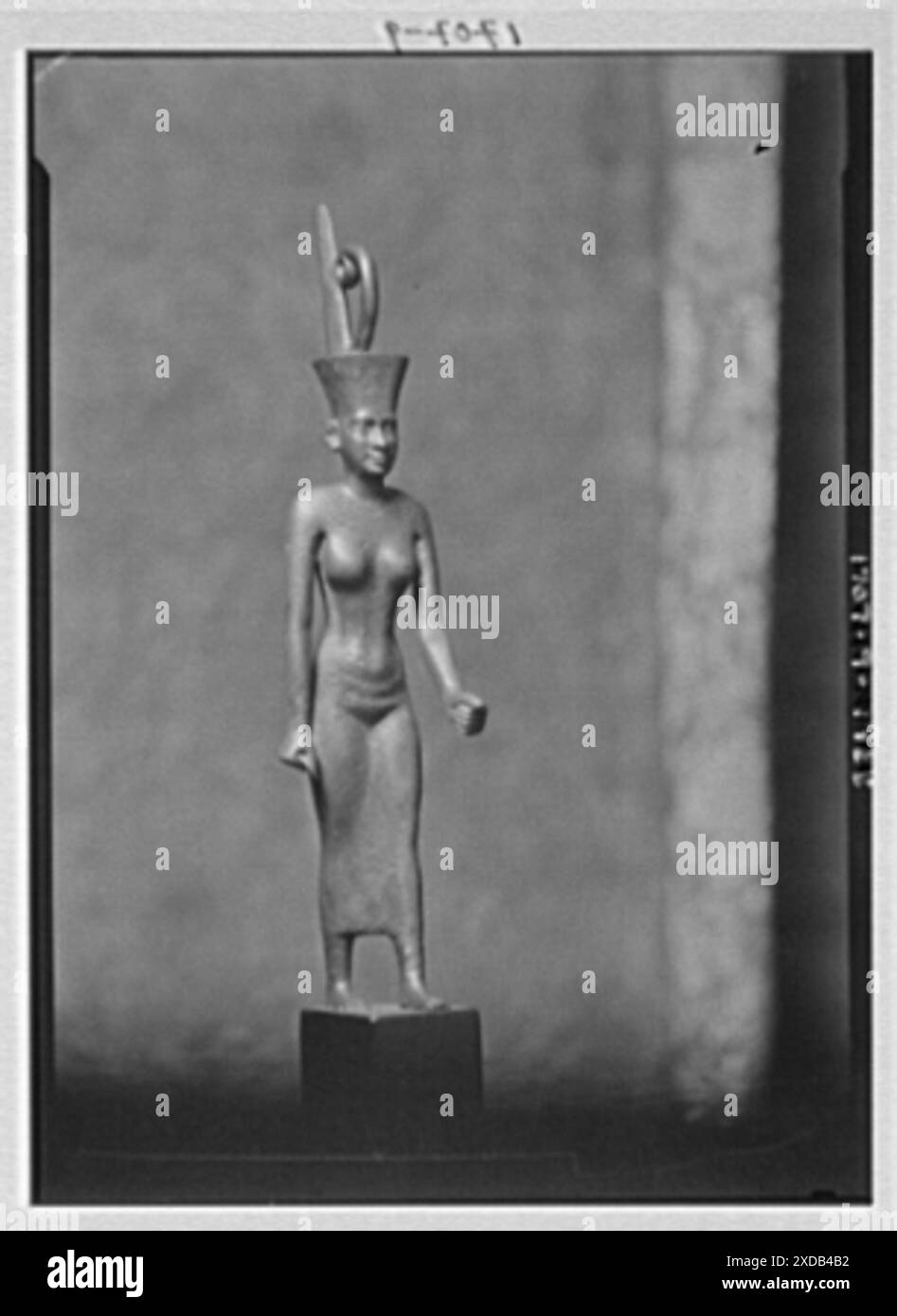 Sculpture appartenant à Albert Rothbart. Collection de photographies Genthe. Banque D'Images