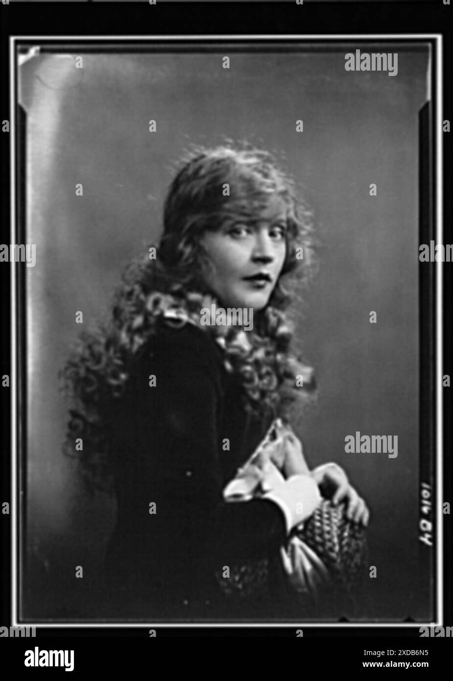 Murray, Mae, Miss, portrait. Collection de photographies Genthe. Banque D'Images