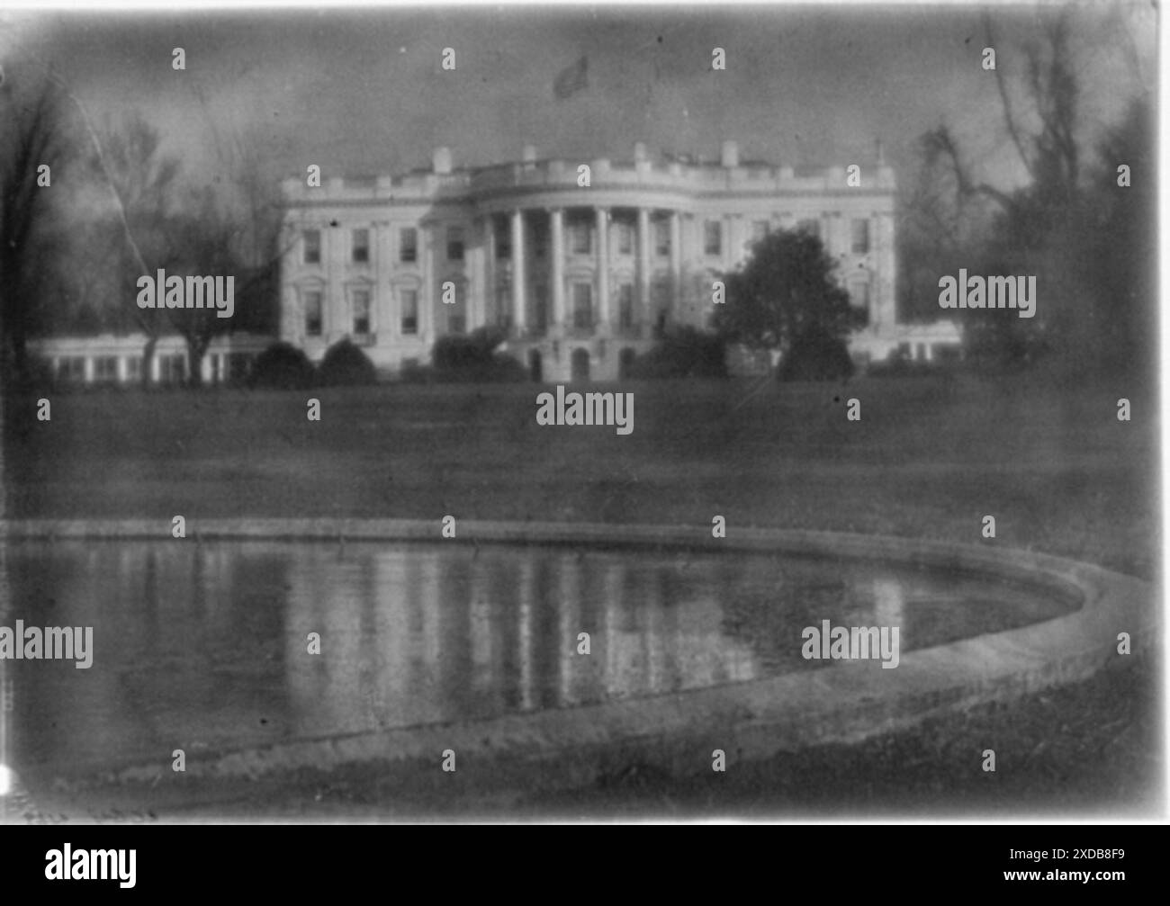 Maison Blanche, Washington, D.C. Collection de photographies Genthe. Banque D'Images Maison Blanche, Washington, D.C. Collection de photographies Genthe. Banque D'Images