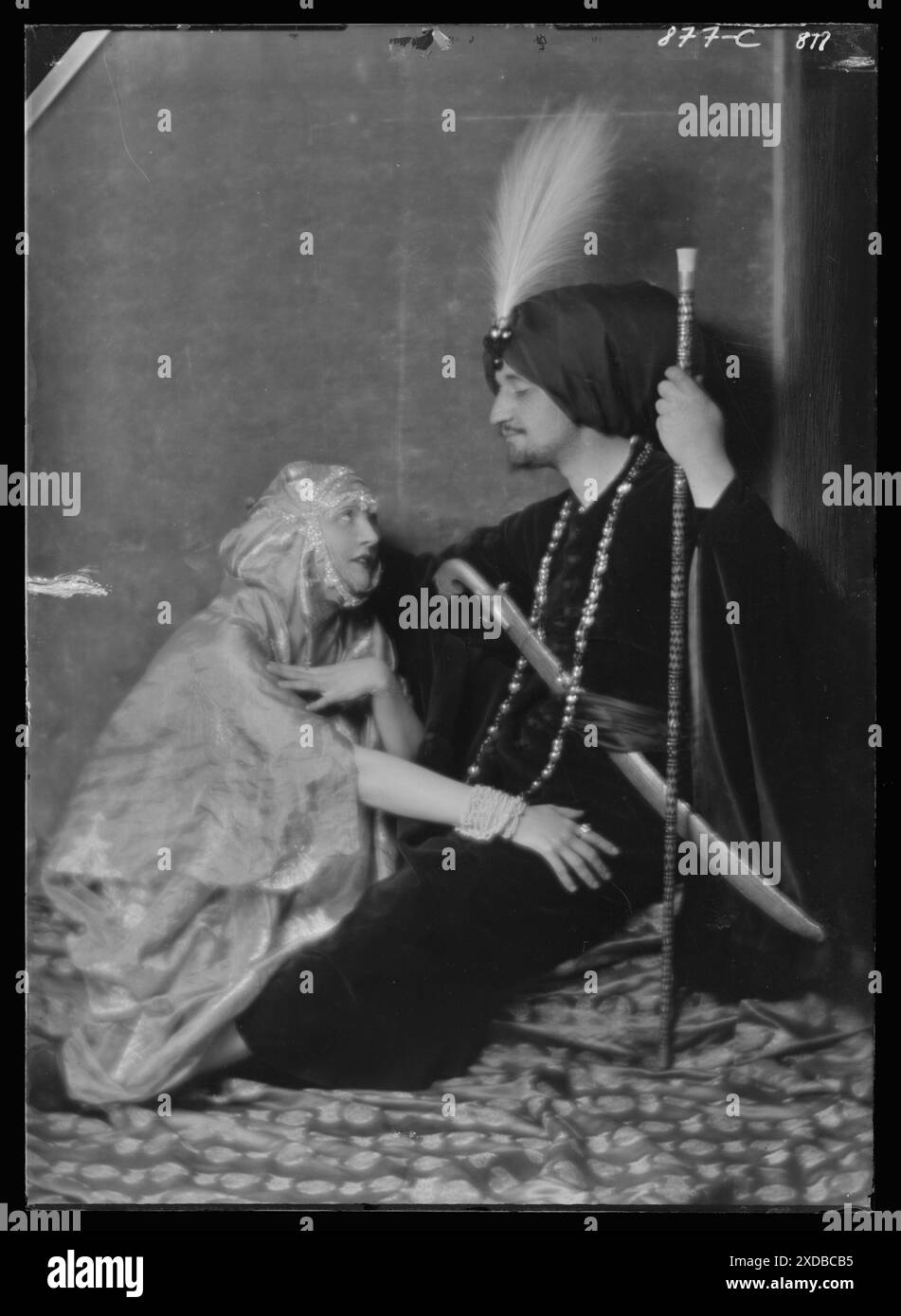 Haggin, Ben Ali, Mr., production théâtrale. Collection de photographies Genthe. Banque D'Images