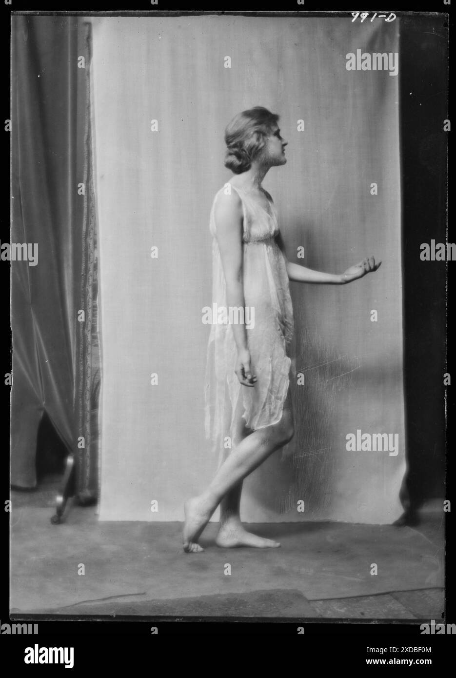 Danseuses Florence Noyes. Collection de photographies Genthe. Banque D'Images