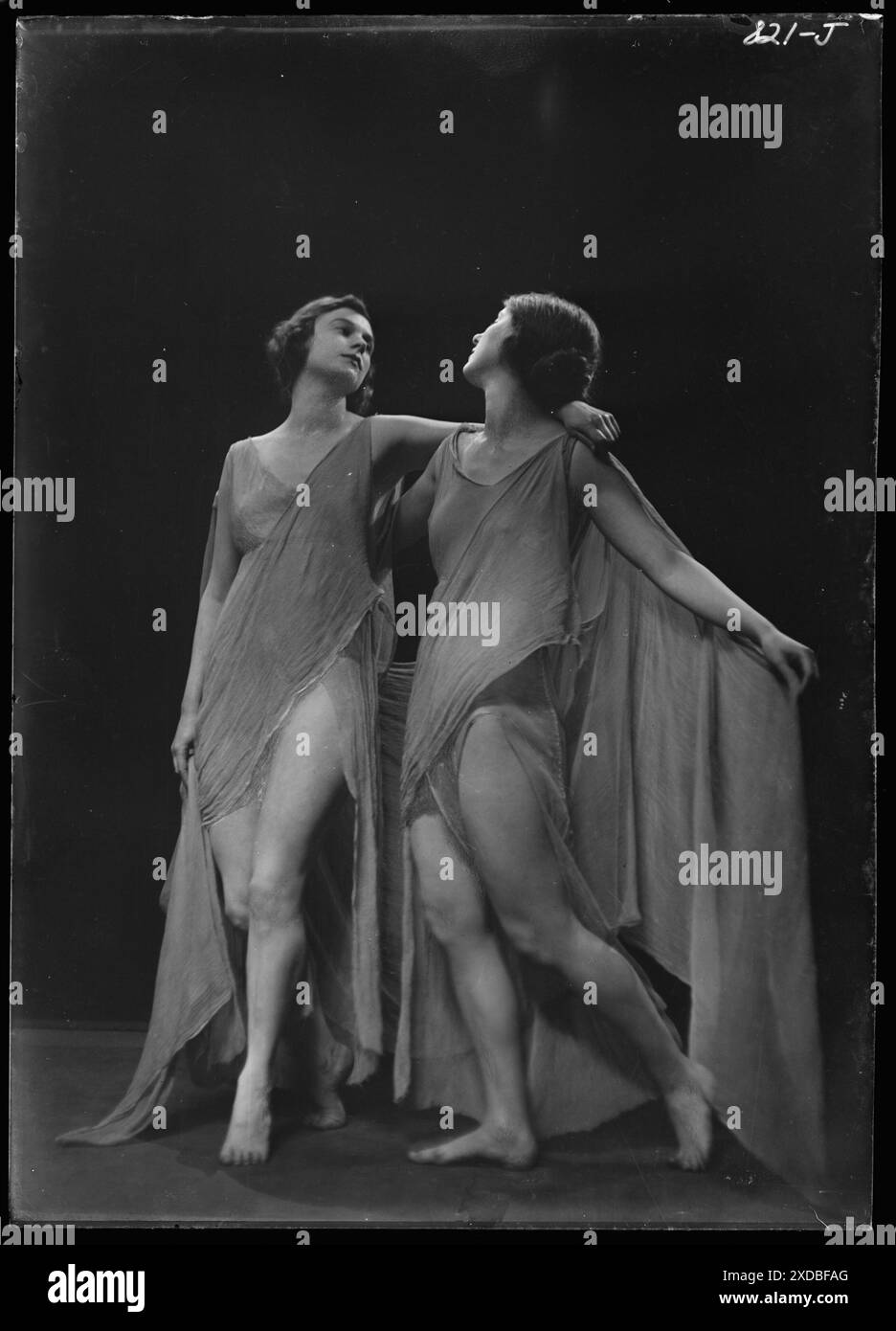 Marion Morgan danseurs. Collection de photographies Genthe. Banque D'Images