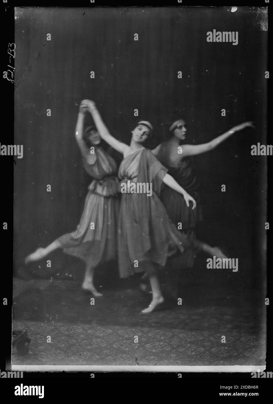 Marion Morgan danseurs. Collection de photographies Genthe. Banque D'Images