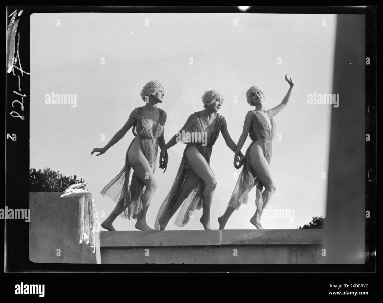 Marion Morgan danseurs. Collection de photographies Genthe. Banque D'Images