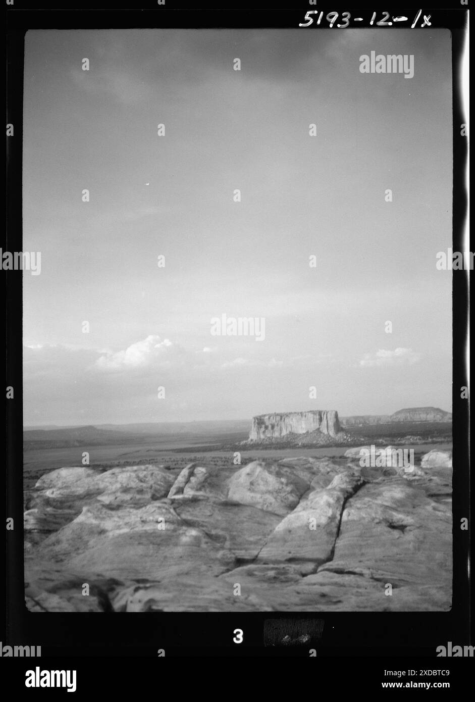 Acoma, Nouveau-Mexique vues sur la région. Collection de photographies Genthe. Banque D'Images