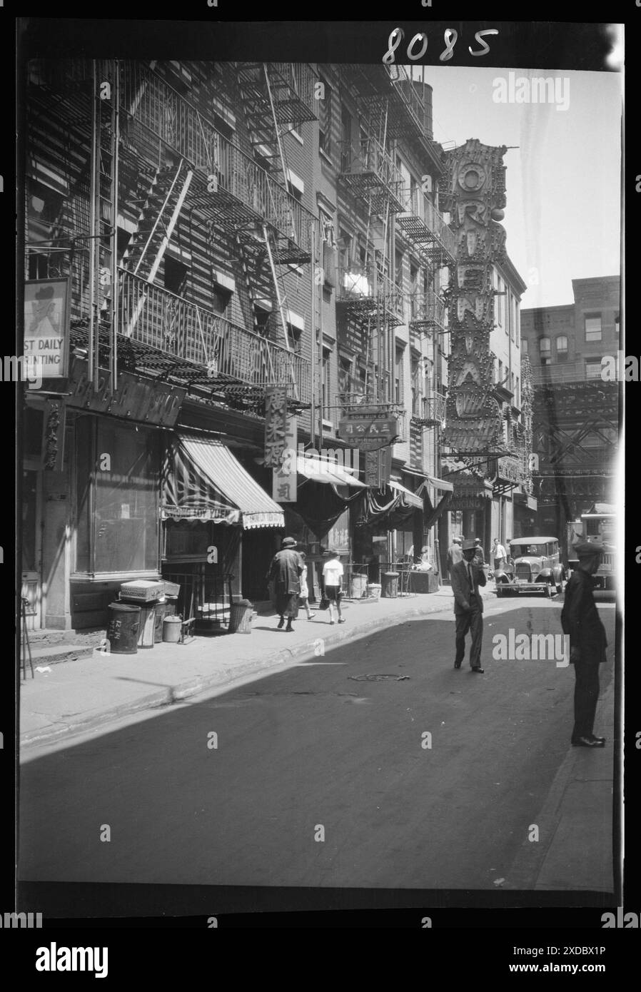 Chinatown, à San Francisco ou New York. Collection de photographies Genthe. Banque D'Images