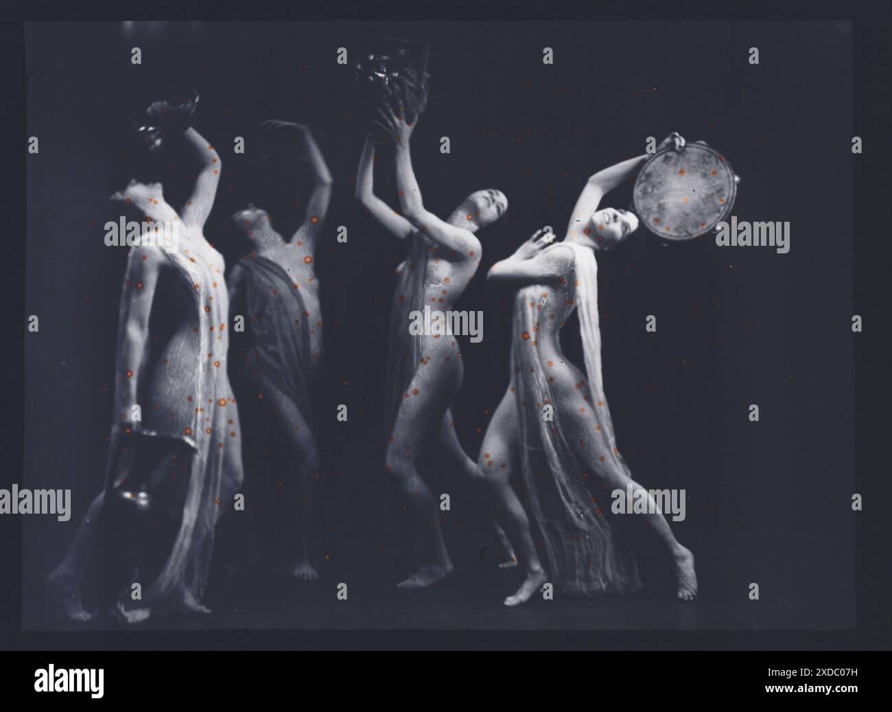 Marion Morgan danseurs. Collection de photographies Genthe. Banque D'Images