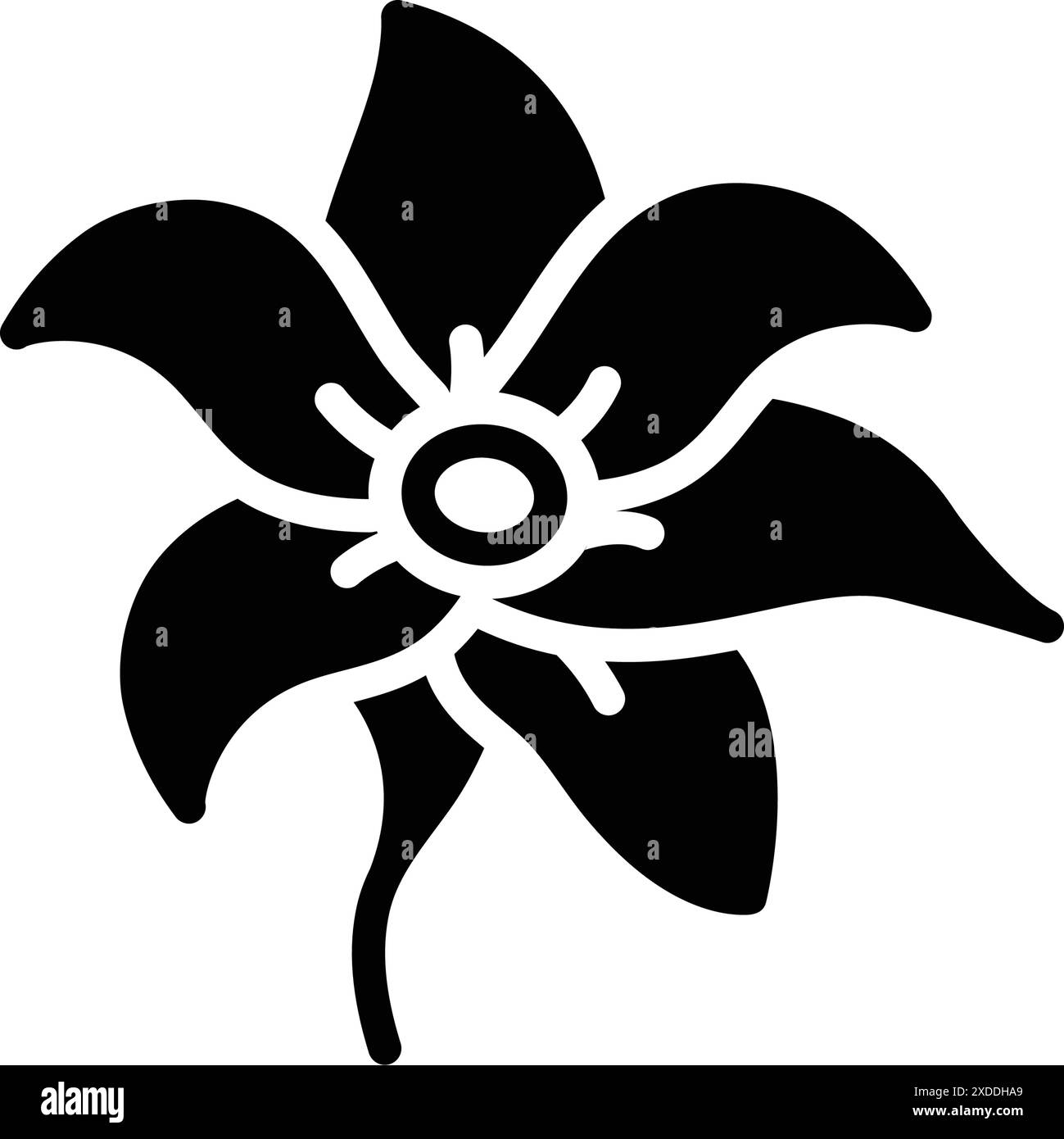 Icône pour safran de cobra, espèce Illustration de Vecteur