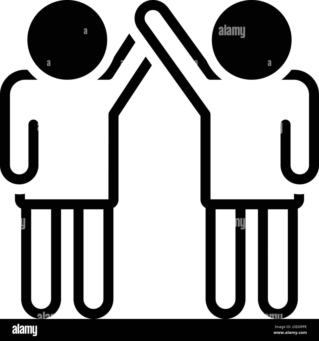 Icône pour coalition,union Illustration de Vecteur