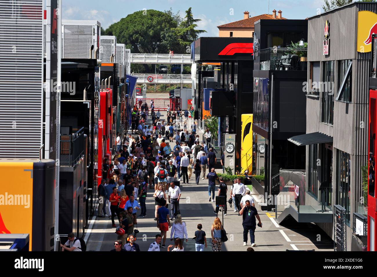 Barcelone, Espagne. 22 juin 2024. Atmosphère de paddock. Championnat du monde de formule 1, Rd 10, Grand Prix d'Espagne, samedi 22 juin 2024. Barcelone, Espagne. Crédit : James Moy/Alamy Live News Banque D'Images