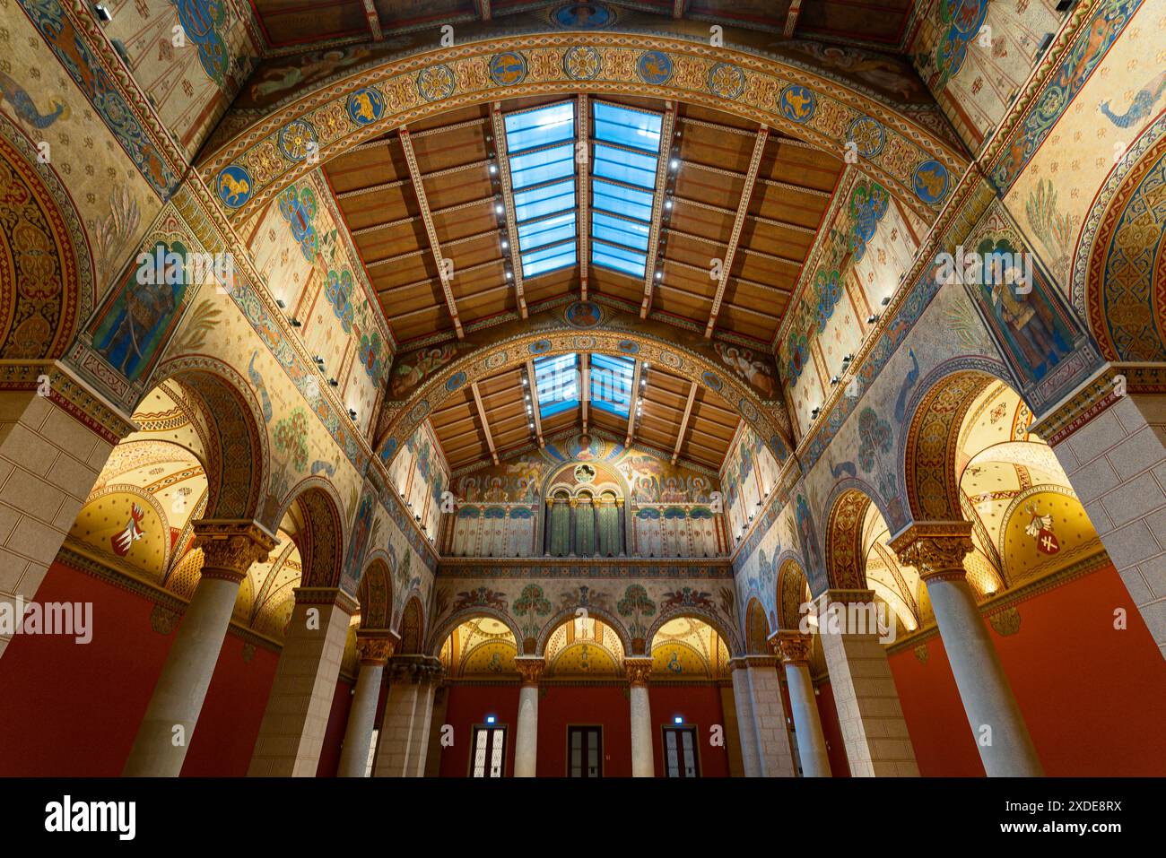 Budapest, Hongrie - 05.20.2024. Budapest, Hongrie. Le Musée des Beaux-Arts Photos intérieures des expositions du musée. Banque D'Images