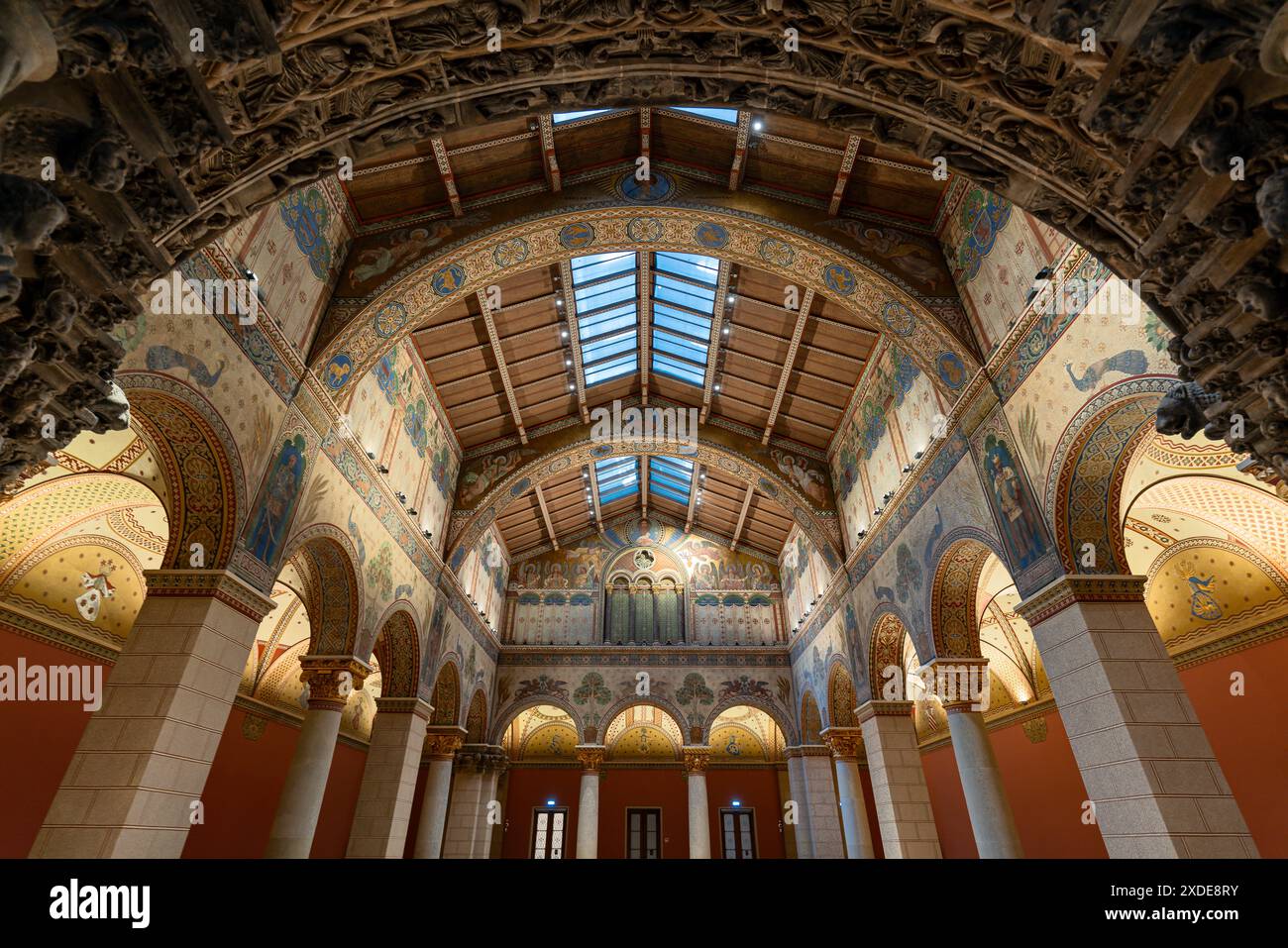 Budapest, Hongrie - 05.20.2024. Budapest, Hongrie. Le Musée des Beaux-Arts Photos intérieures des expositions du musée. Banque D'Images