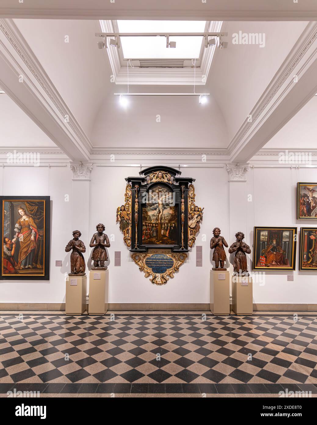 Budapest, Hongrie - 05.20.2024. Budapest, Hongrie. Le Musée des Beaux-Arts Photos intérieures des expositions du musée. Banque D'Images