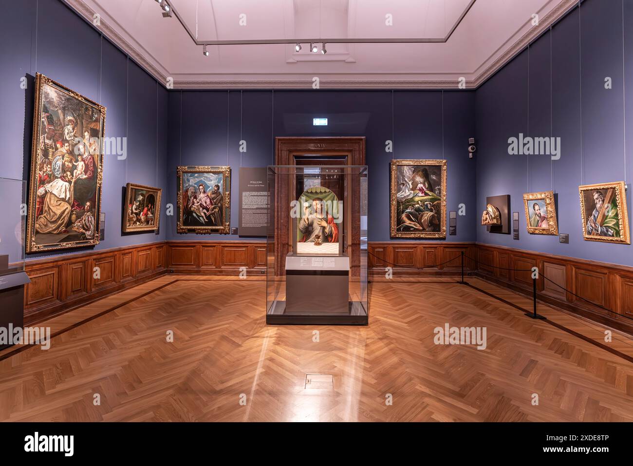 Budapest, Hongrie - 05.20.2024. Budapest, Hongrie. Le Musée des Beaux-Arts Photos intérieures des expositions du musée. Banque D'Images