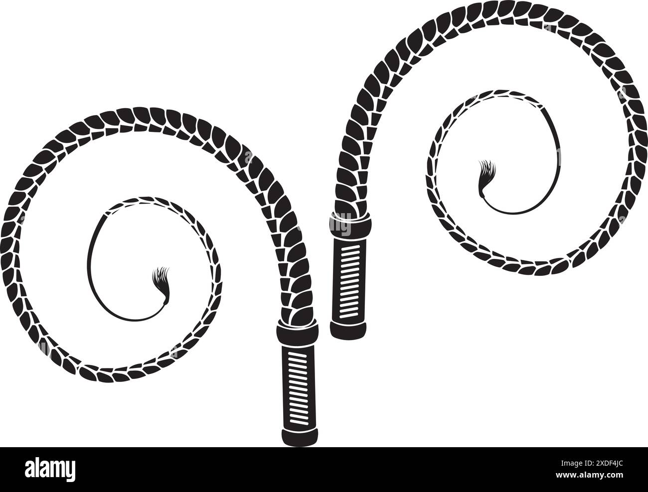 conception d'illustration vectorielle d'icône de fouet Illustration de Vecteur