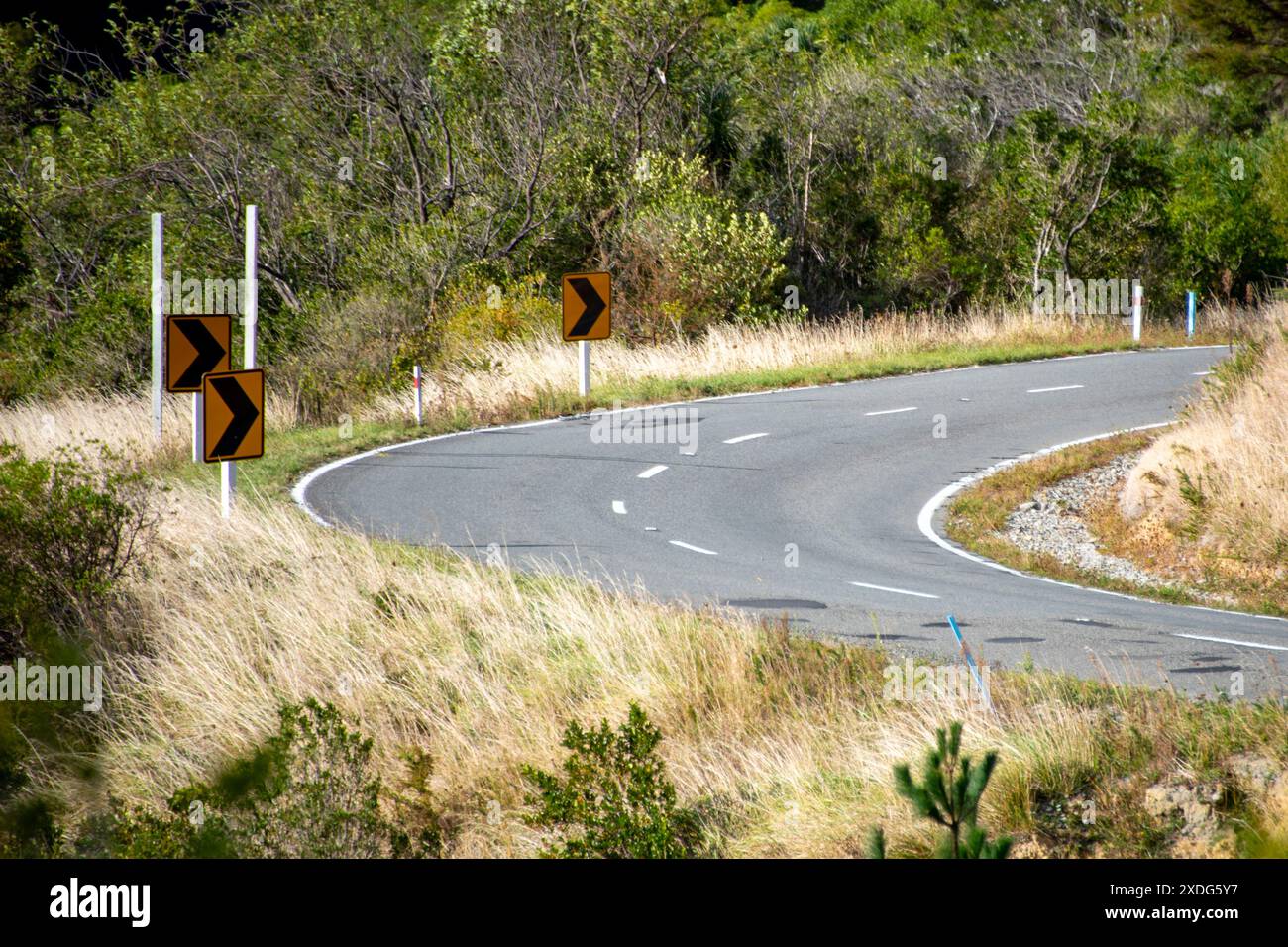 Masterton Castlepoint Road - Nouvelle-Zélande Banque D'Images