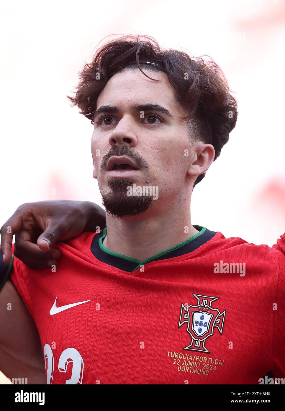 Dortmund, Allemagne. 22 juin 2024. Vitinha du Portugal lors du match des Championnats d'Europe de l'UEFA au BVB Stadion, Dortmund. Le crédit photo devrait se lire comme suit : David Klein/Sportimage crédit : Sportimage Ltd/Alamy Live News Banque D'Images