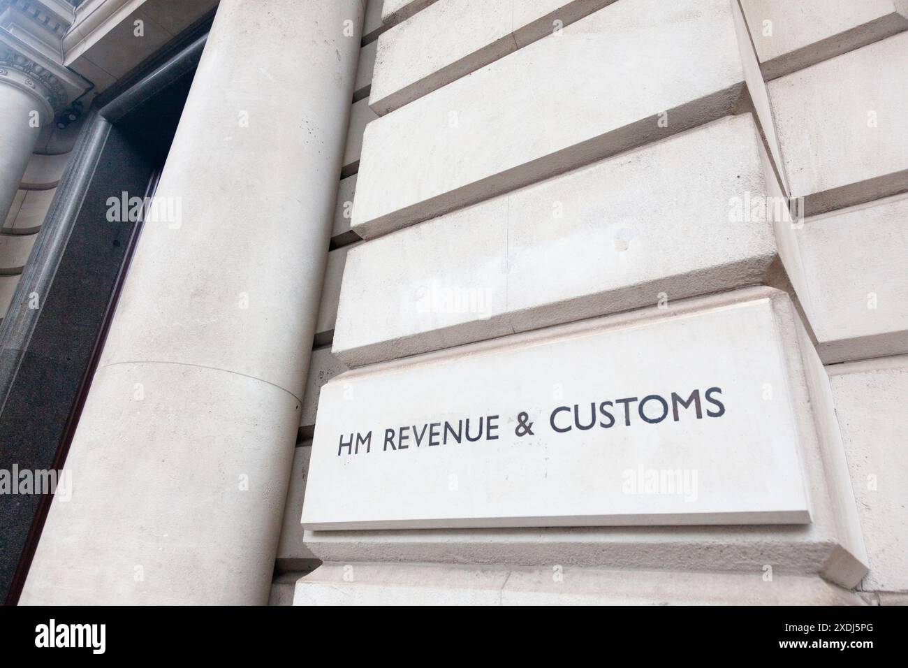 HM Revenue & Customs, Whitehall, Londres, Royaume-Uni Banque D'Images