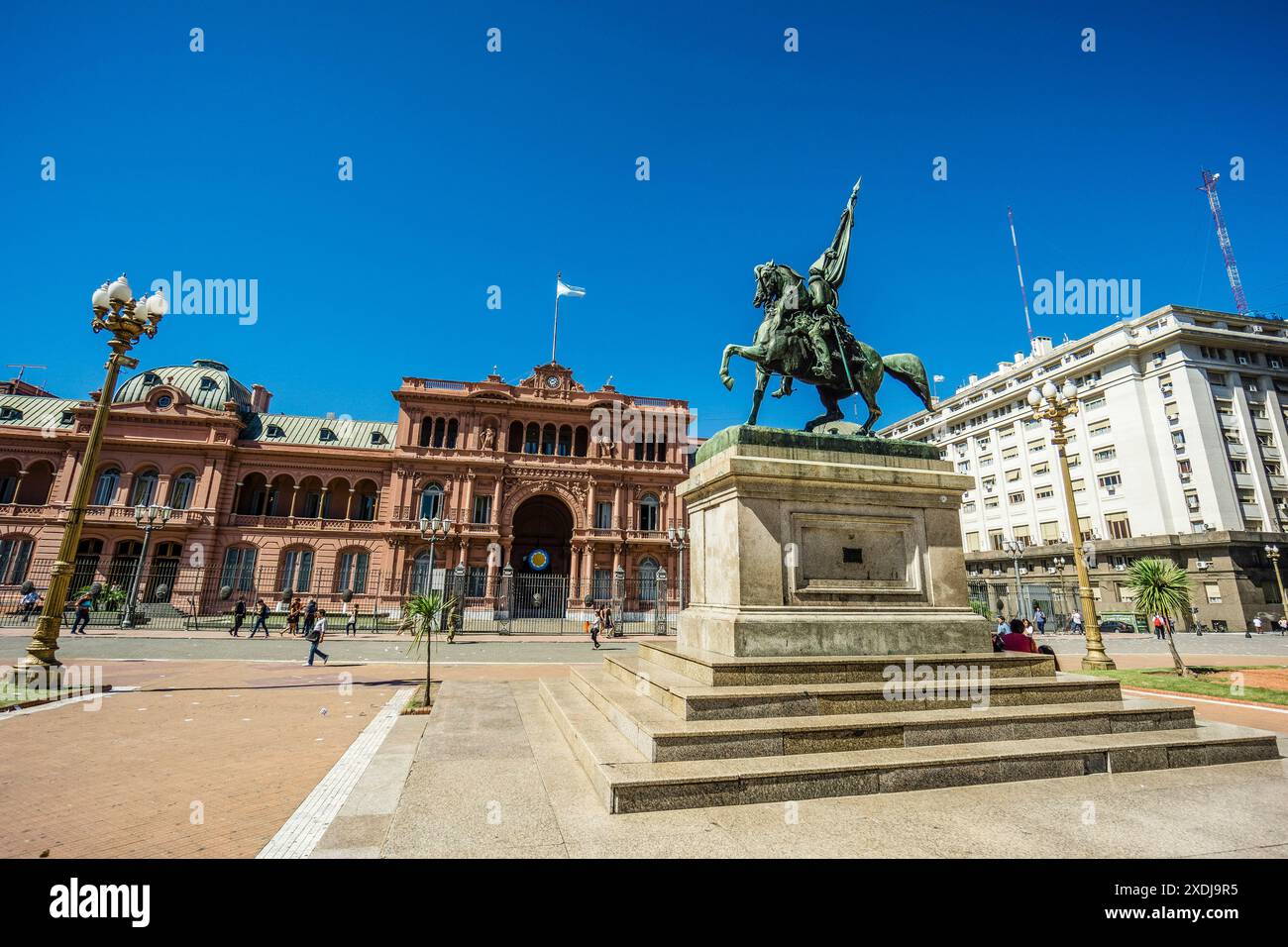 Maison rose, Buenos Aires, republica Argentina, Amérique du Sud Banque D'Images