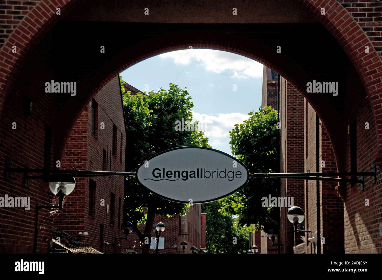 Glengallbridge ; Cross Harbour ; Tower Hamlets ; Londres, Royaume-Uni Banque D'Images