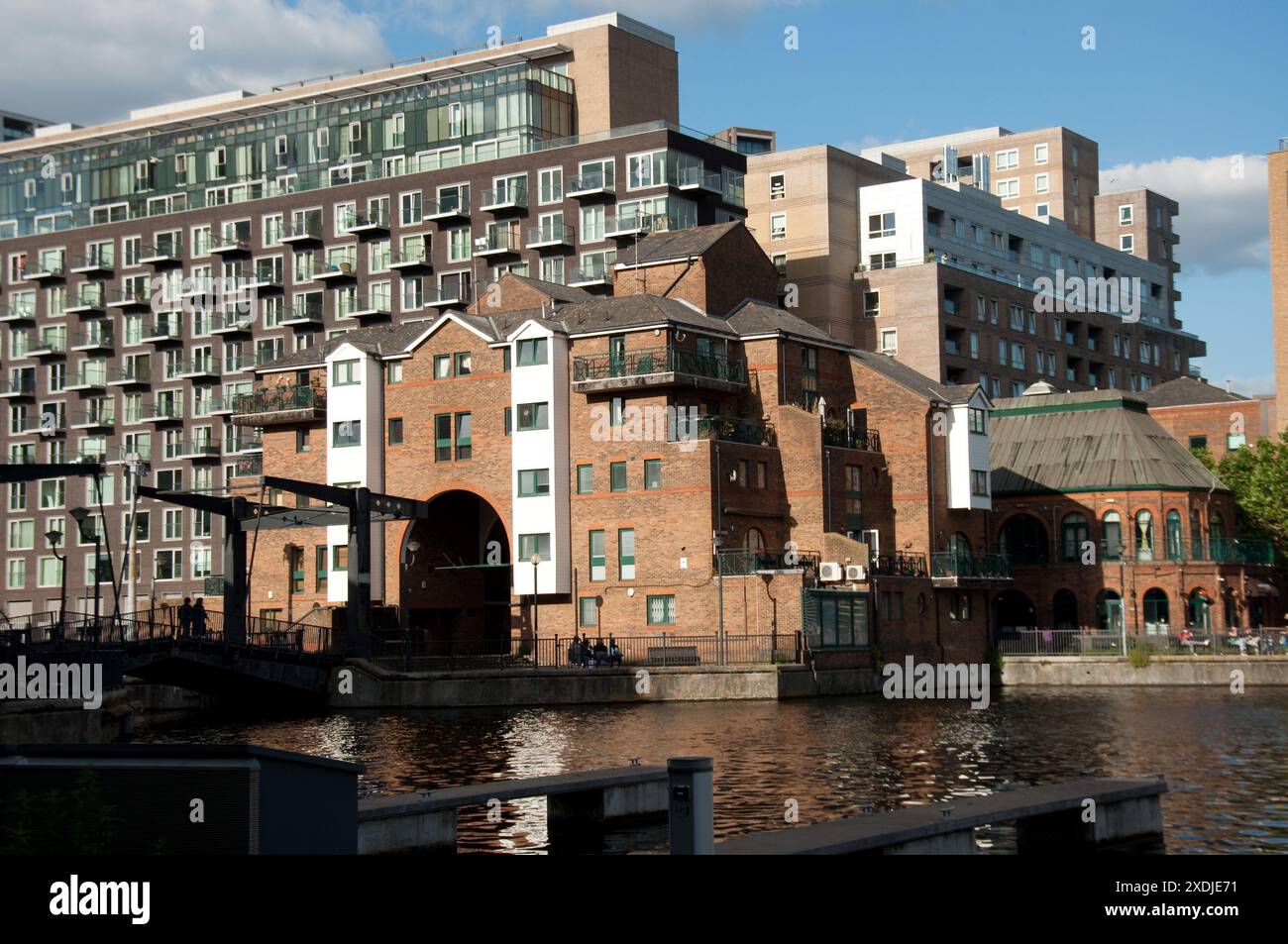 Glengallbridge ; Cross Harbour ; Tower Hamlets ; Londres, Royaume-Uni ; immeubles d'appartements ; appartements; Banque D'Images