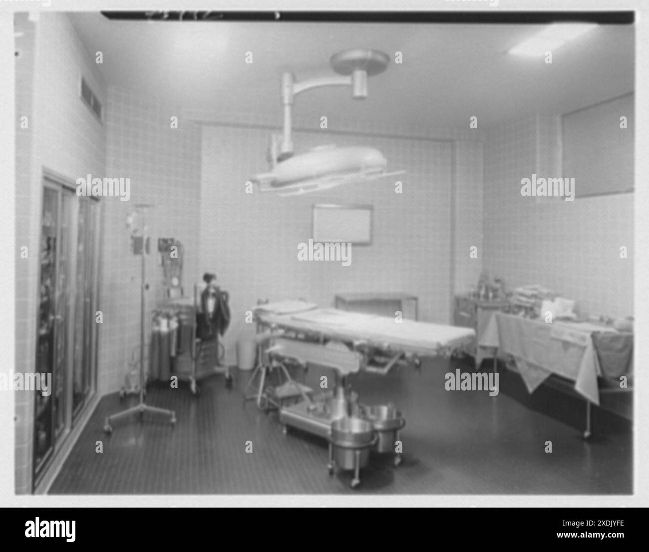 Hôpital Good Samaritan, West Palm Beach, Floride. Salle d'opération type. Collection Gottscho-Schleisner Banque D'Images