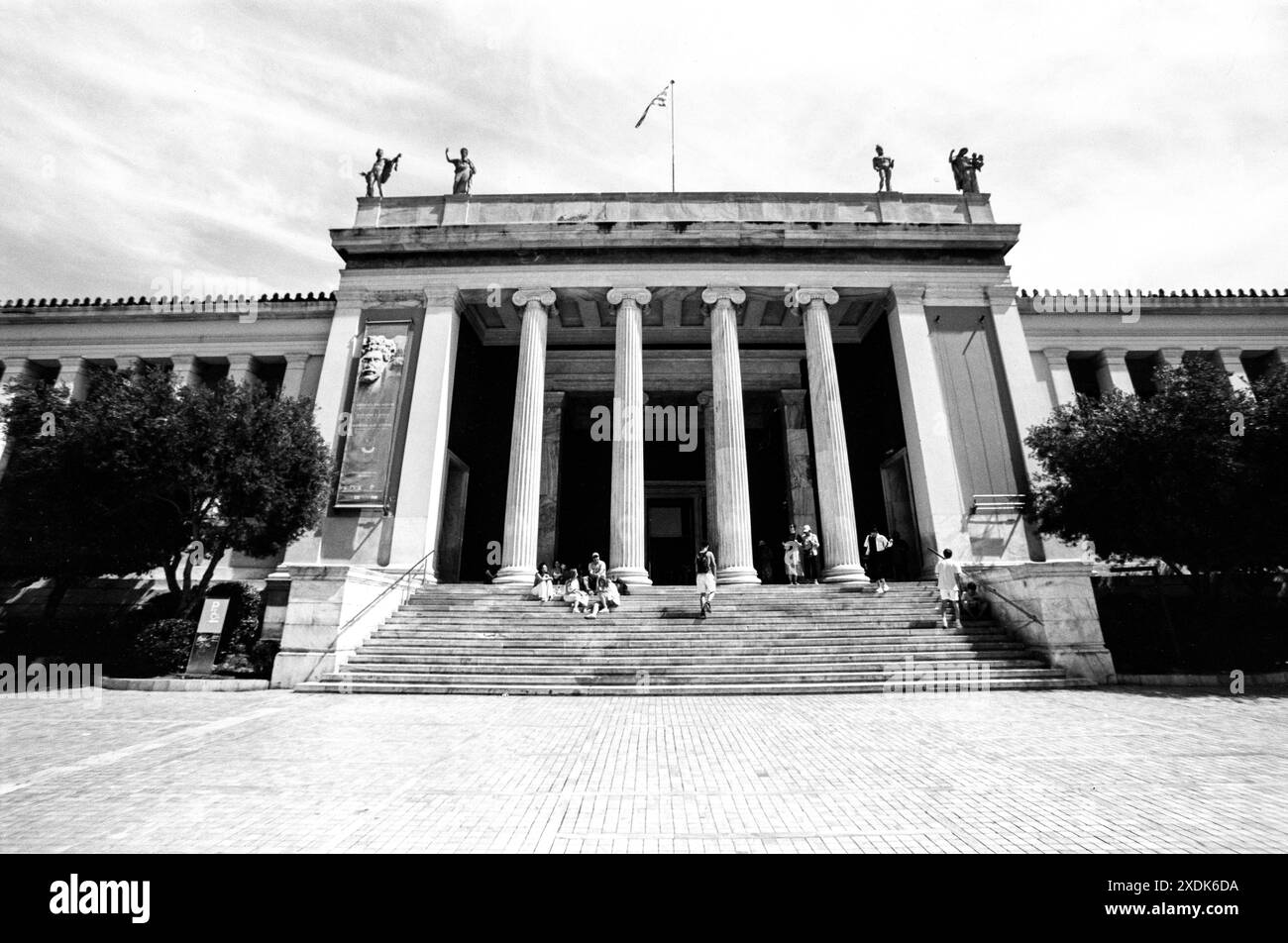 Musée Archéologique National, Athènes, Grèce. Banque D'Images