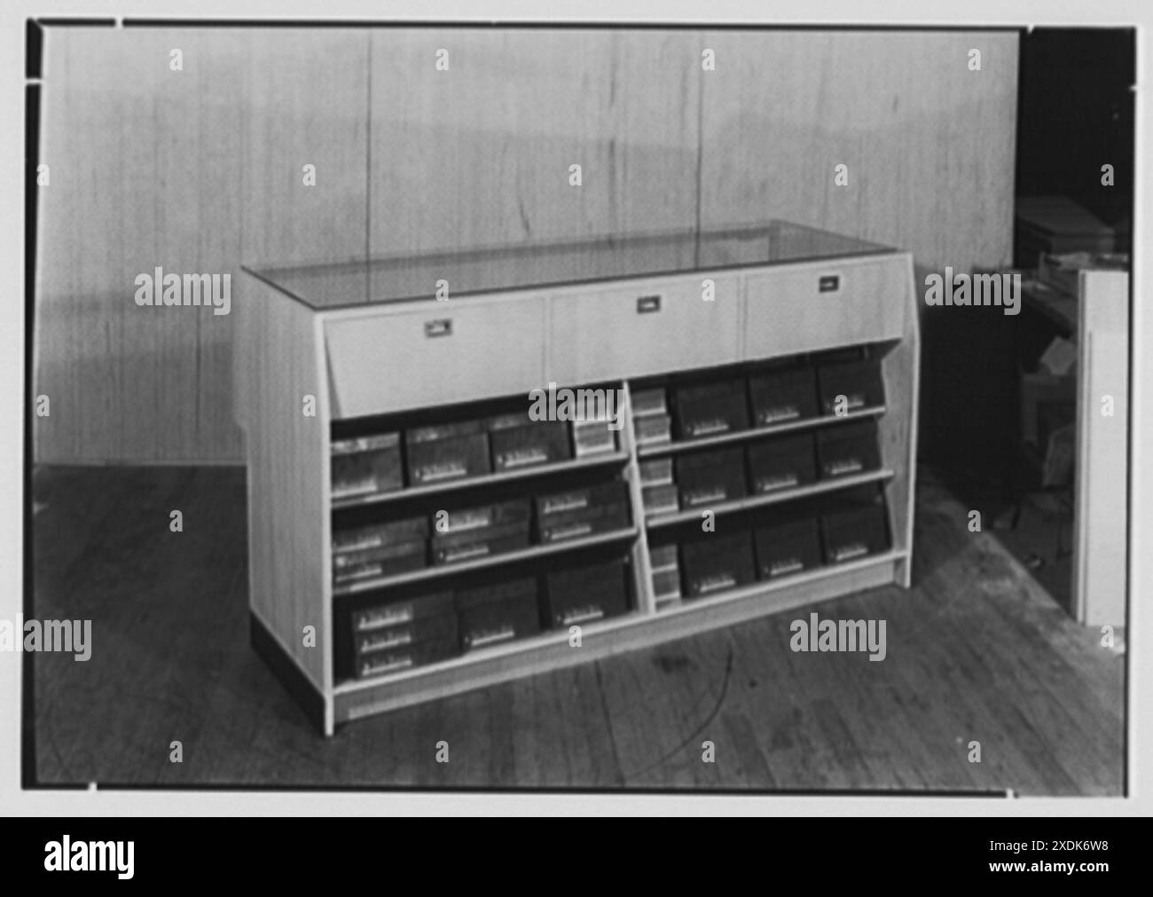 Phillips-Jones pour Van Heusen. Présentoirs XIV. Collection Gottscho-Schleisner Banque D'Images