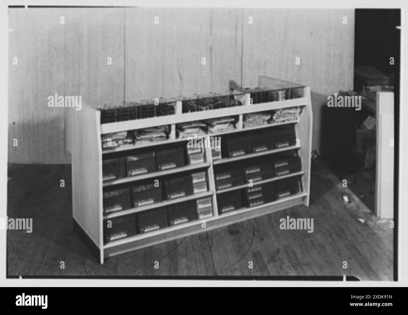 Phillips-Jones pour Van Heusen. Présentoirs XV. Collection Gottscho-Schleisner Banque D'Images