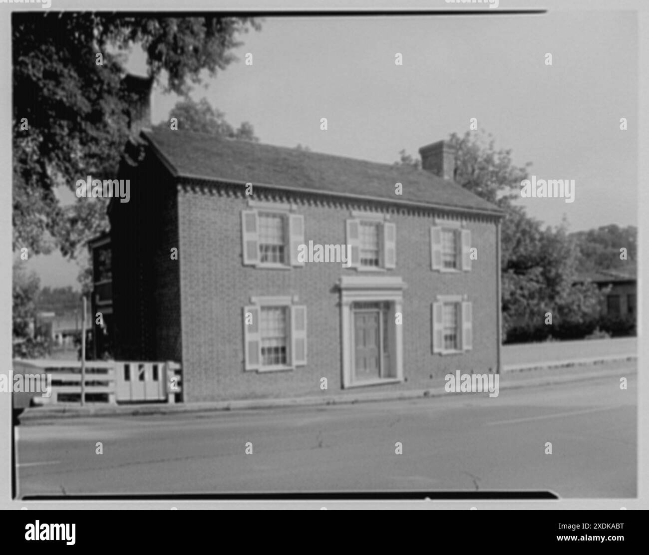 Andrew Johnson, résidence à Greeneville, Tennessee. Maison du sud-ouest. Collection Gottscho-Schleisner Banque D'Images Andrew Johnson, résidence à Greeneville, Tennessee. Maison du sud-ouest. Collection Gottscho-Schleisner Banque D'Images