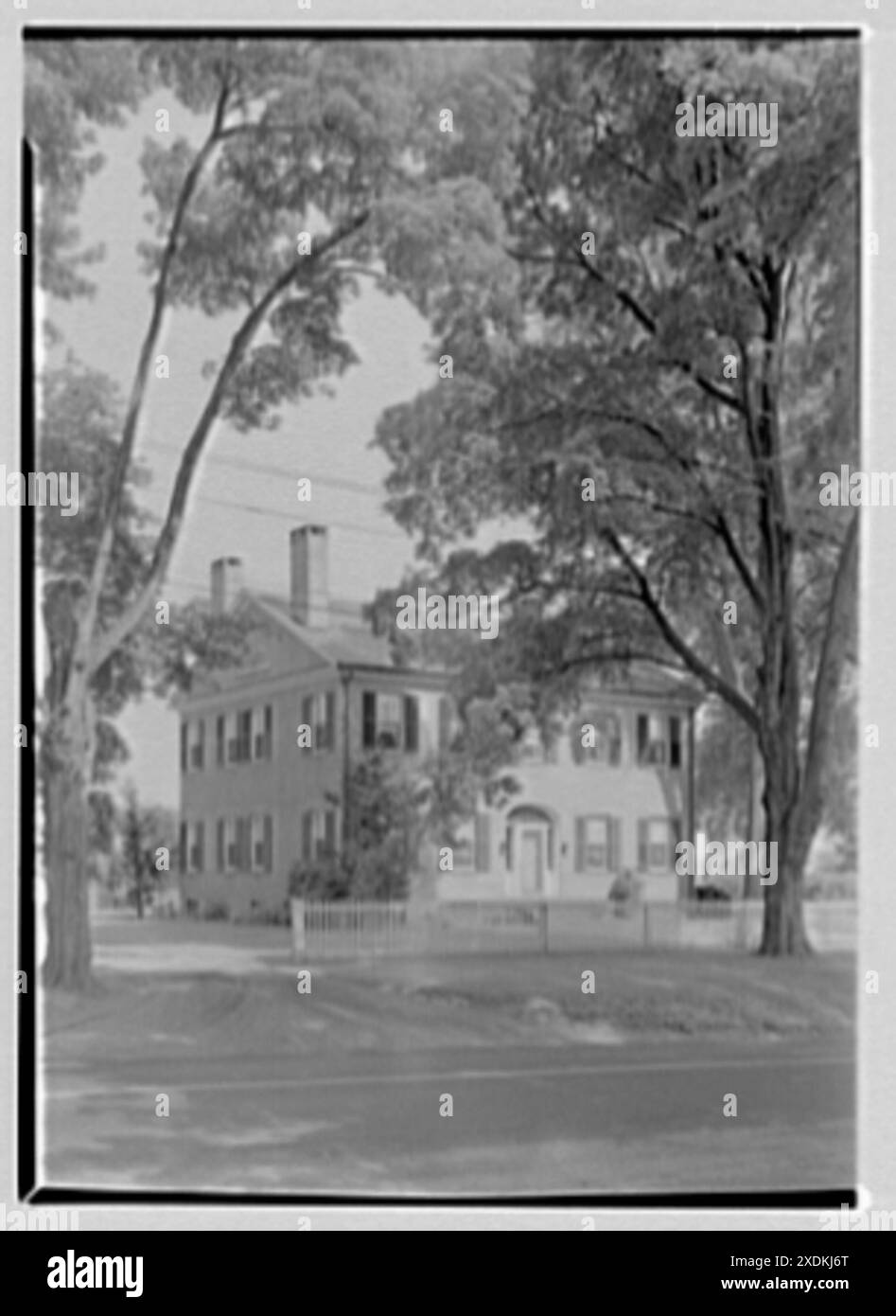 East Windsor, Connecticut. Hezekiah Haskell, 1812 ans, non. Collection Gottscho-Schleisner Banque D'Images